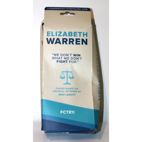 FCTRY Elizabeth Warren Real Life Action Figure 6" Political Collectible Toy 2018 - Picture 5 of 9